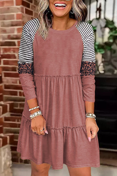 Looking For A Smile Dress-Mauve