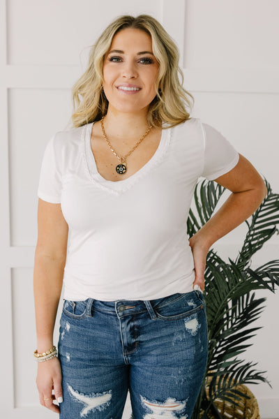 Every Day Top in Ivory