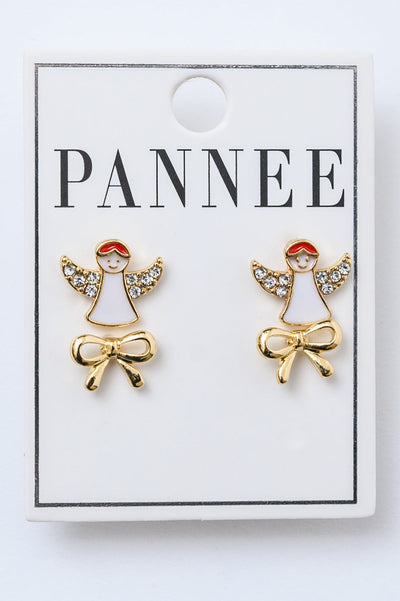 Angels and Bows Earring Set