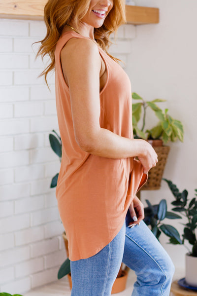 Can't Wait For Spring Hi-Low Sleeveless Top