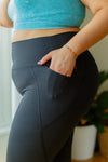 Into Yourself Leggings in Black