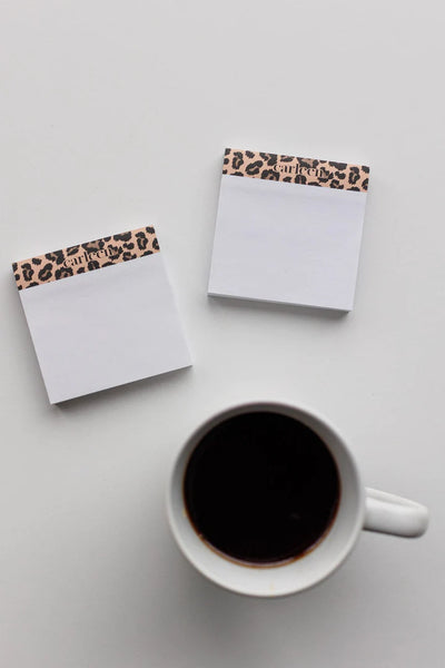 Leopard Sticky Note Pads-2 Pack