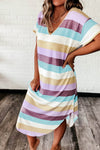 Style and Grace Stripe Midi Dress
