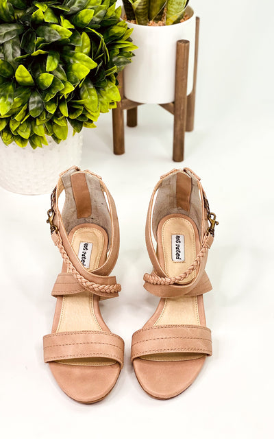 Not Rated Qila Sandal in Blush